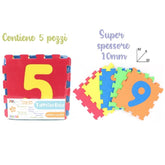 Toys Garden - Tappetini Baby Puzzle Numeri - Play Mats & Gyms